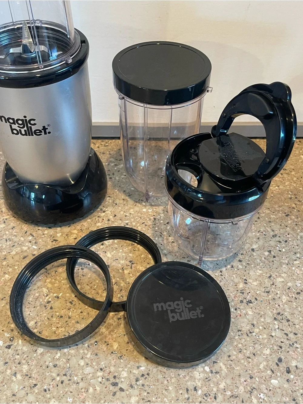 MagicBullet Blender Set - Silver/Black